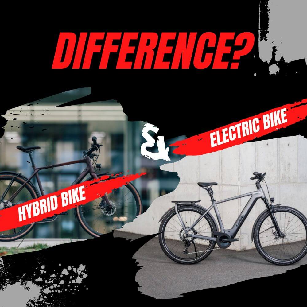 What is the Difference between an Electric Bike And a Hybrid