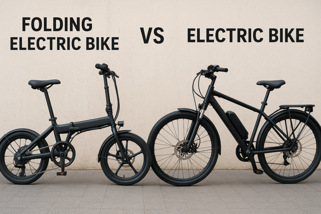 Folding Electric Bike vs Electric Bike