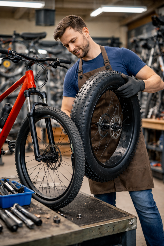 Can I Put Fat Tires on a Regular Bike