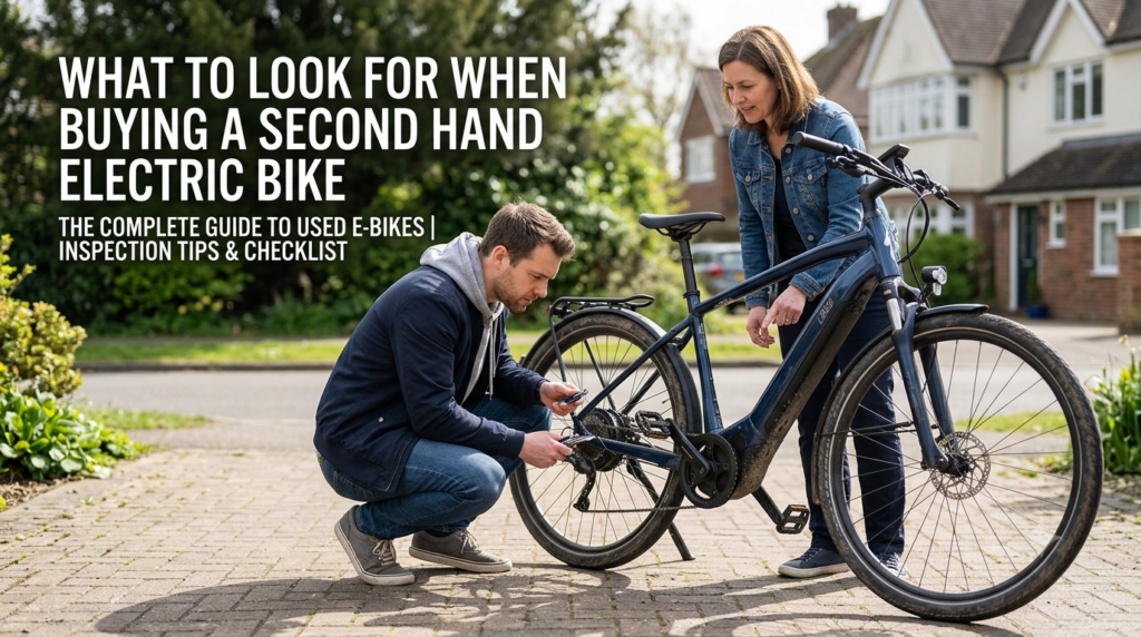 What to Look for When Buying a Second Hand Electric Bike