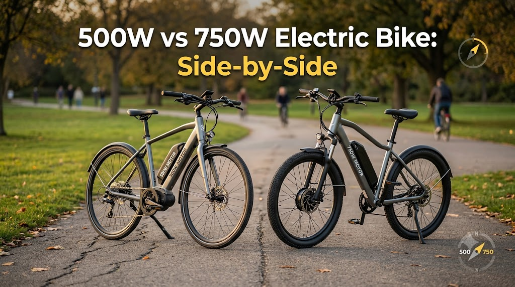 500w vs 750w electric bike