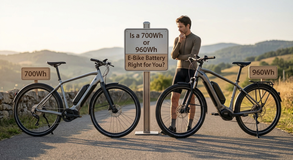 700Wh or 960Wh E-Bike Battery