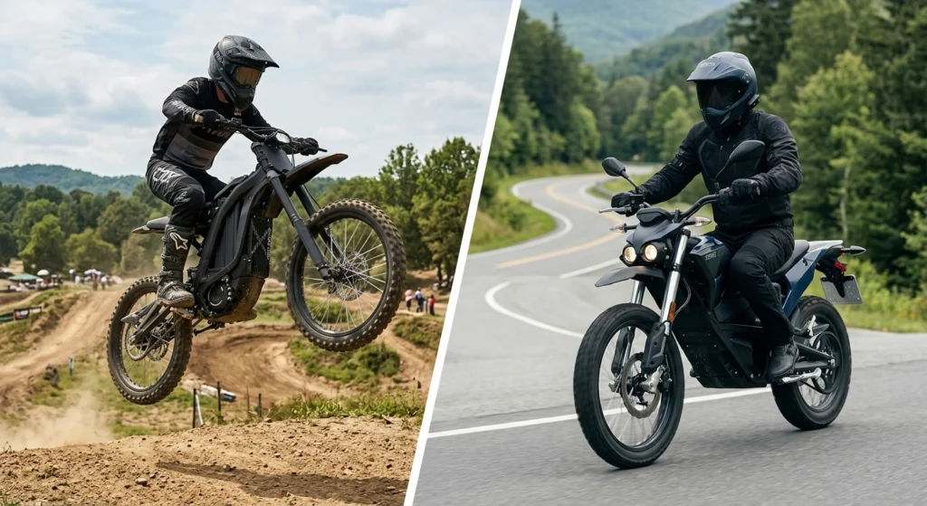 Electric Dirt Bike vs. Electric Motorcycle